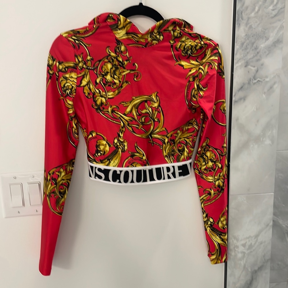 Versace jeans crop top